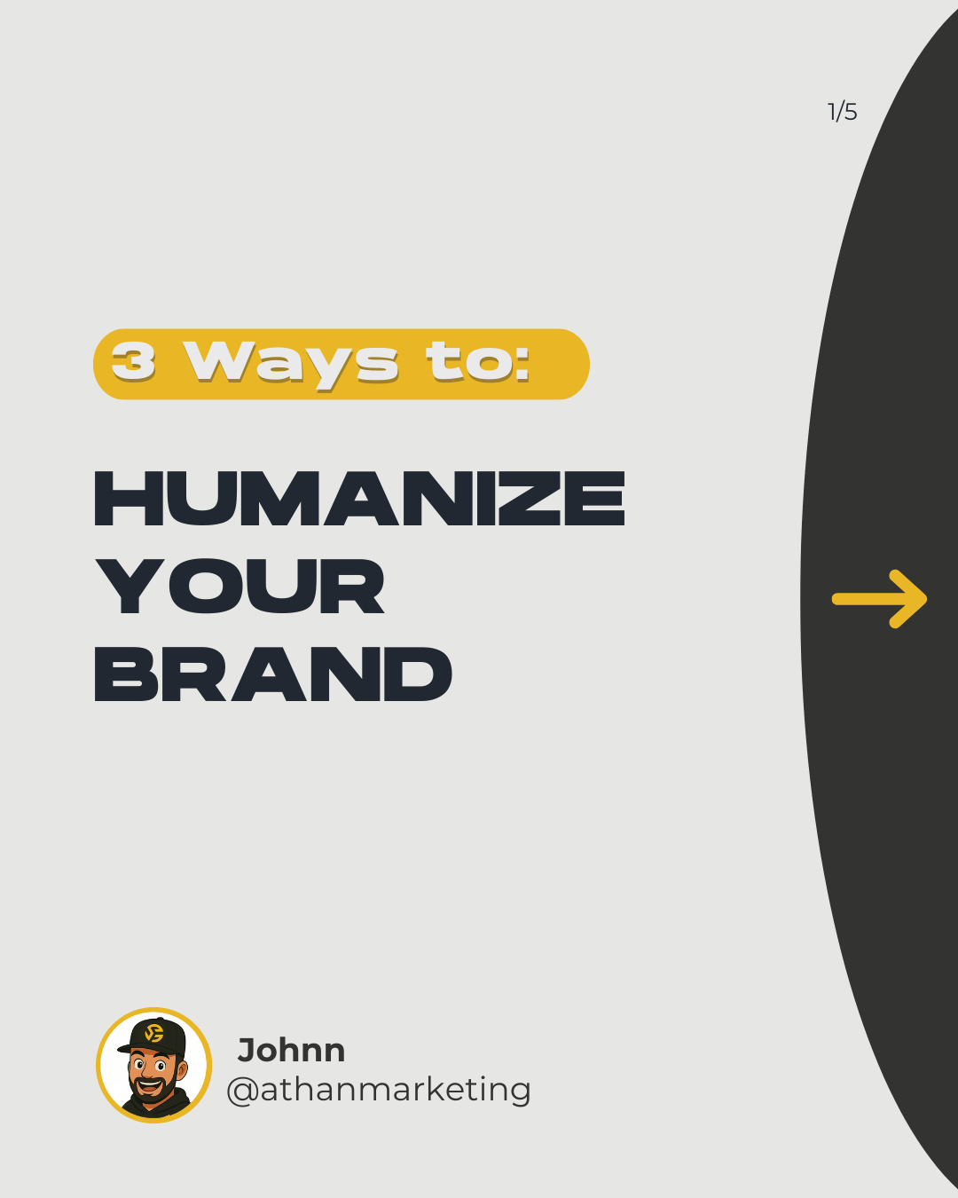 Humanize your brand