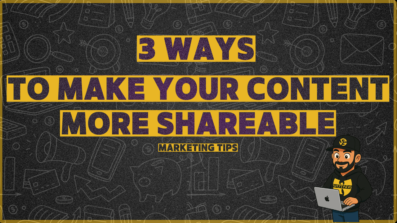 Make your content more shareable using relatable moments, practical tips, and clean visual design